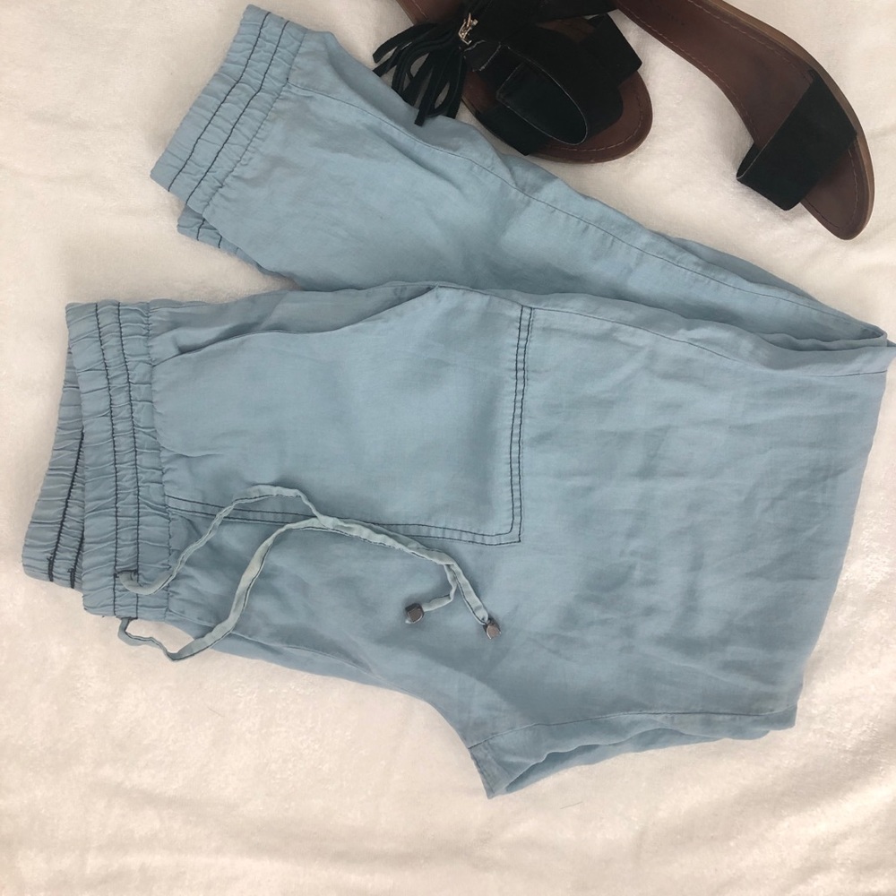Blue light breezy jogger pants
